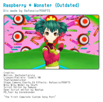 Raspberry Monster Rafonsio