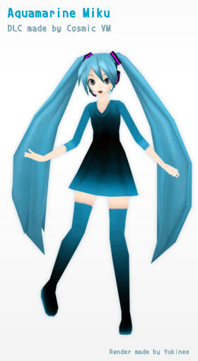 Miku Aquamarine Cosmic